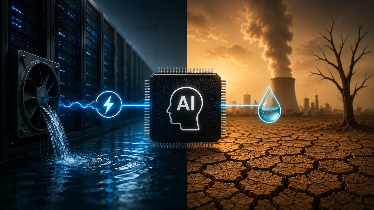 AI Boom Raises Concerns Over Data Centre Energy and Water Consumption